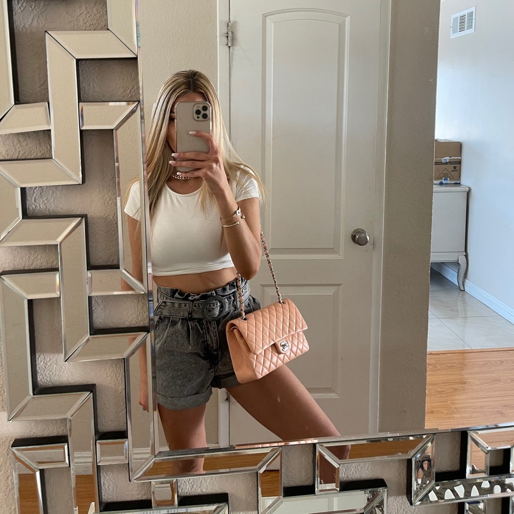 Forever 21 paper bag shorts